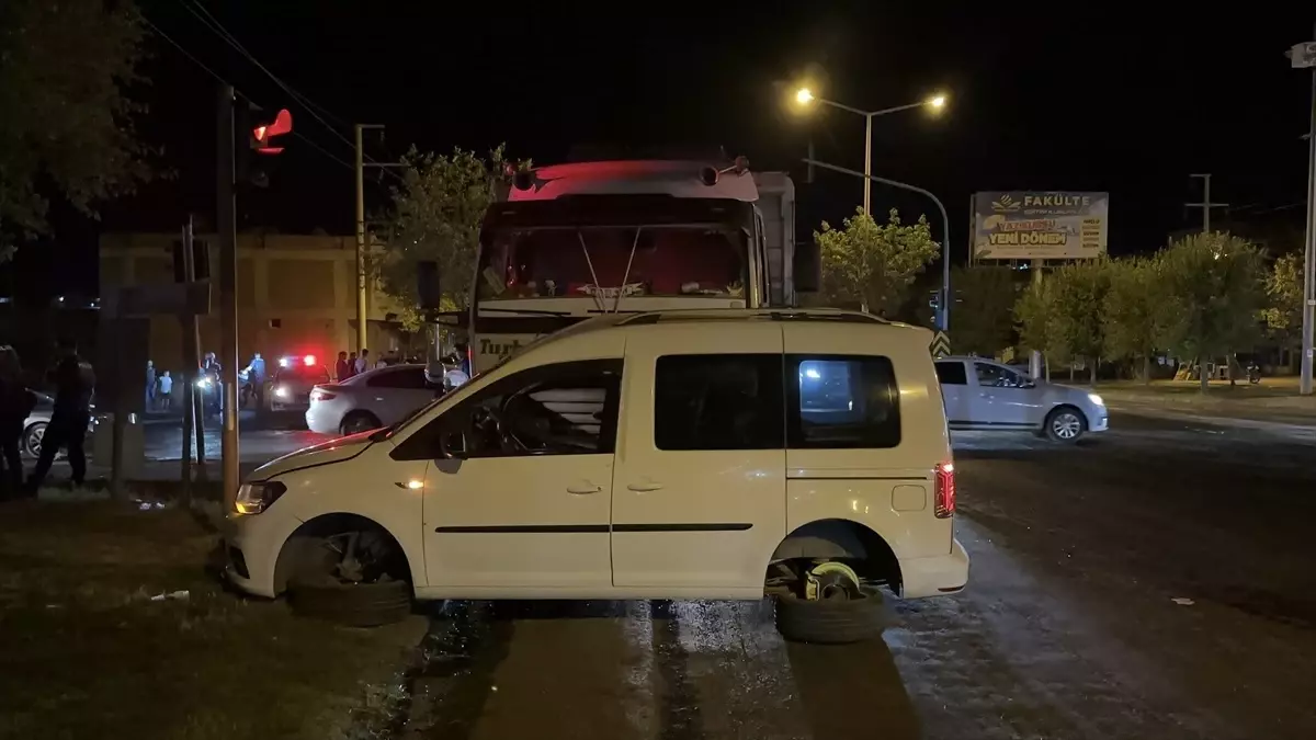 Siverek’te Trafik Kazası: 1 Yaralı