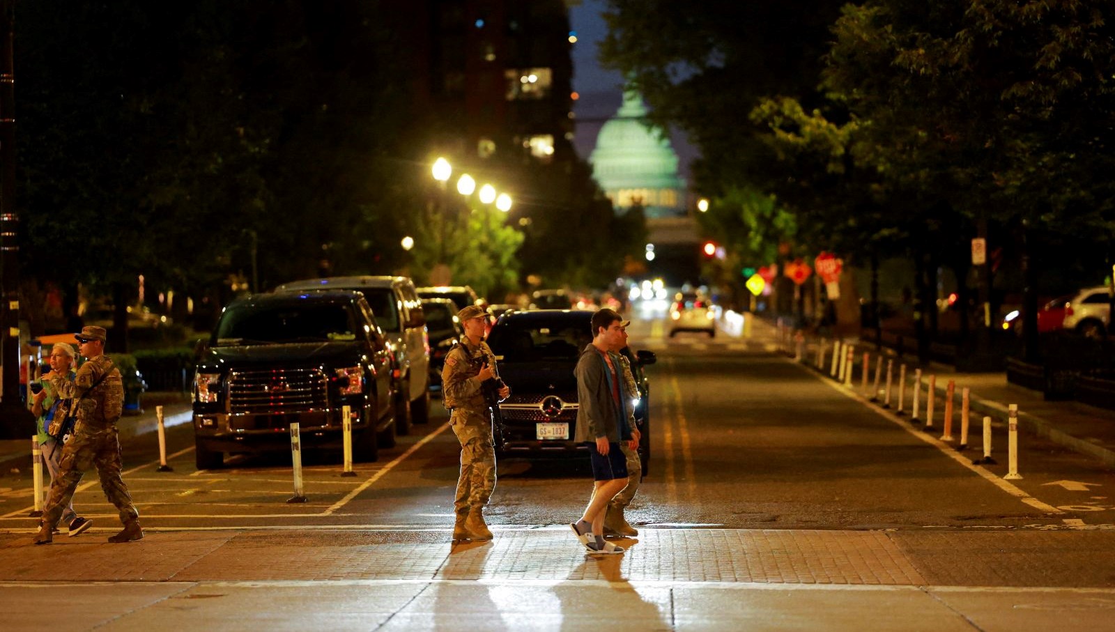 Trump’tan başkent açıklaması: “Suç oranları neredeyse sıfıra indi”