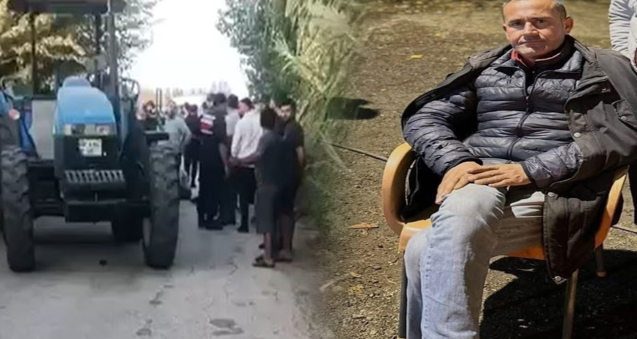 Motosikletle traktörün çapasına çarpıpı felaketi yaşadı