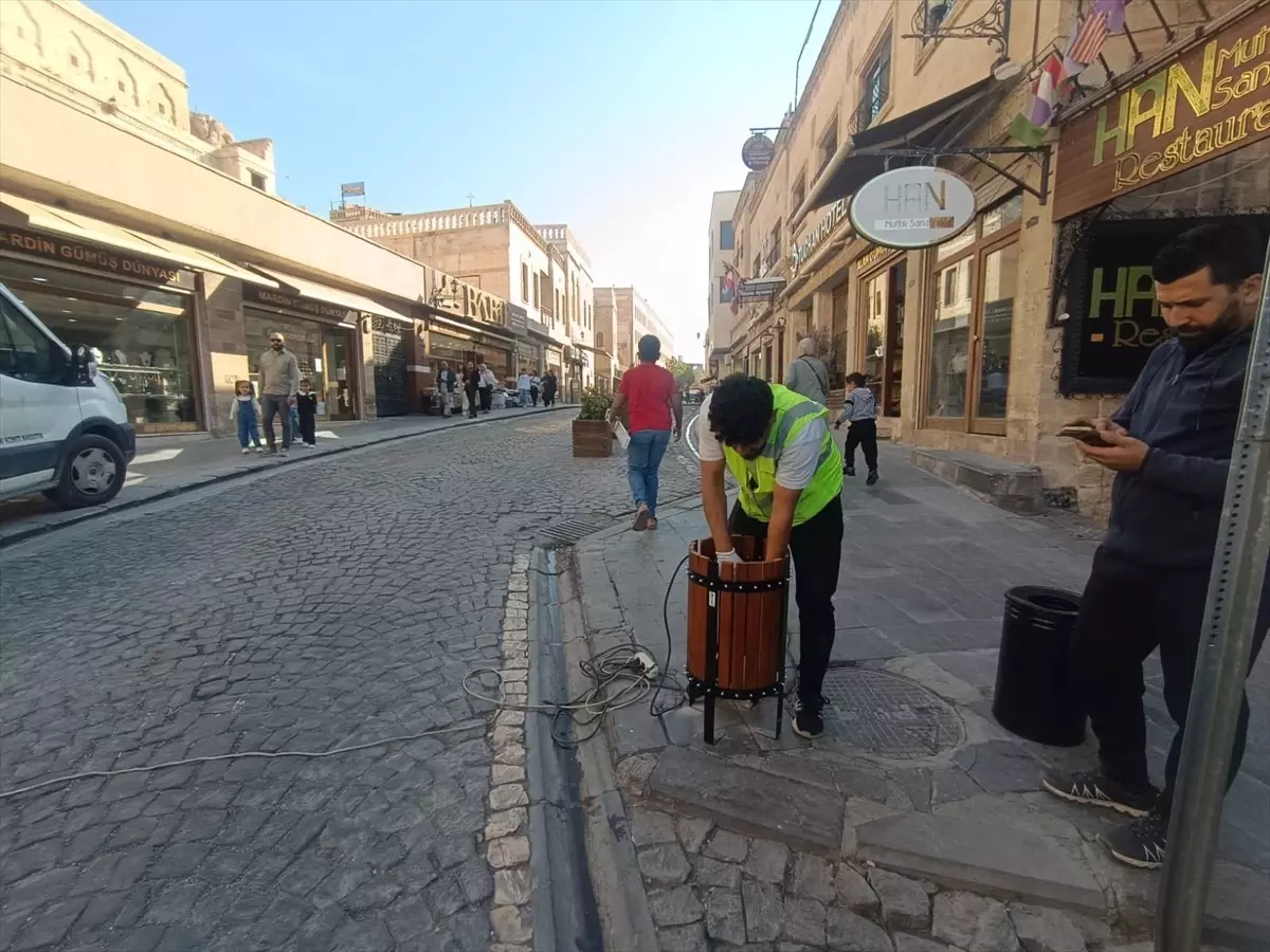 Mardin’de Çöp Kovaları Yenilendi