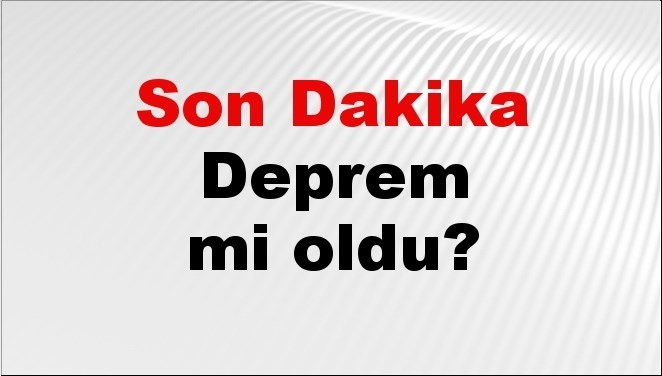 Son dakika Muğla’da deprem mi oldu? Az önce deprem Muğla’da nerede oldu? Muğla deprem Kandilli ve AFAD son depremler listesi 08 Kasım 2025