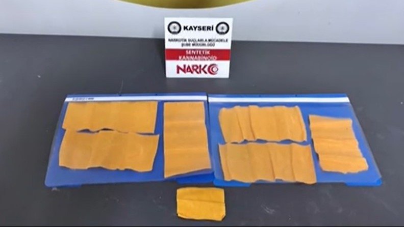 Kayseri’de beze emdirilmiş uyuşturucu madde bulundu: 4 gözaltı
